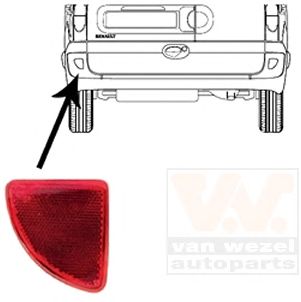 VAN WEZEL 4310939 -  Отражатель